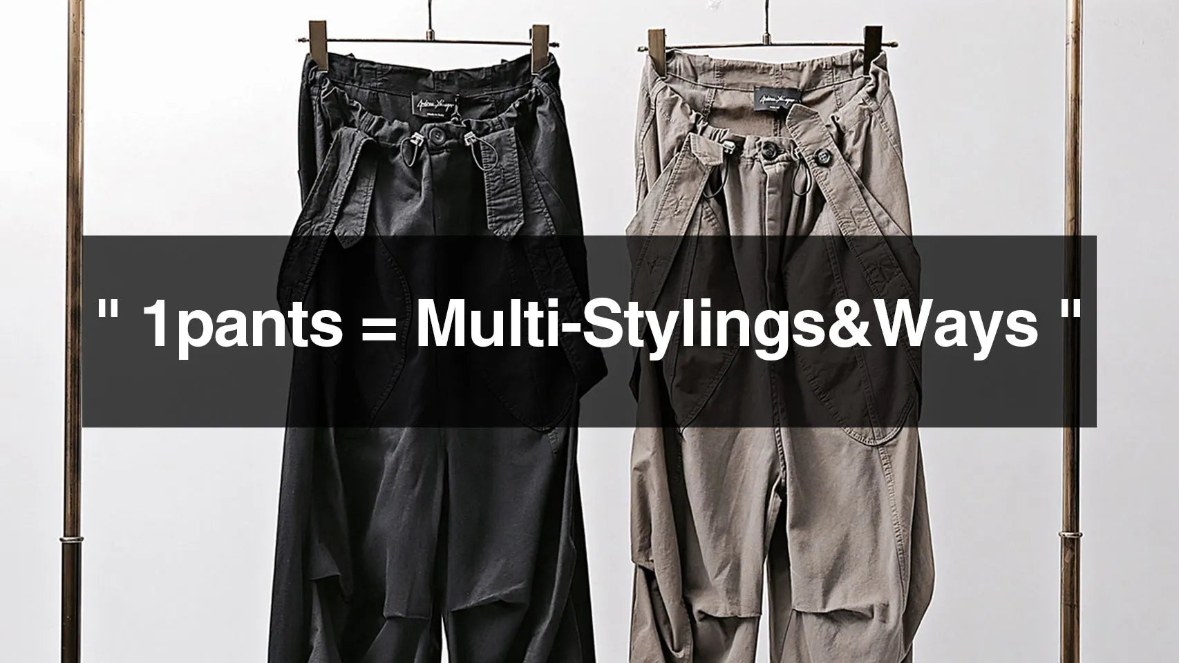 1pants = Multi-Stylings&Ways