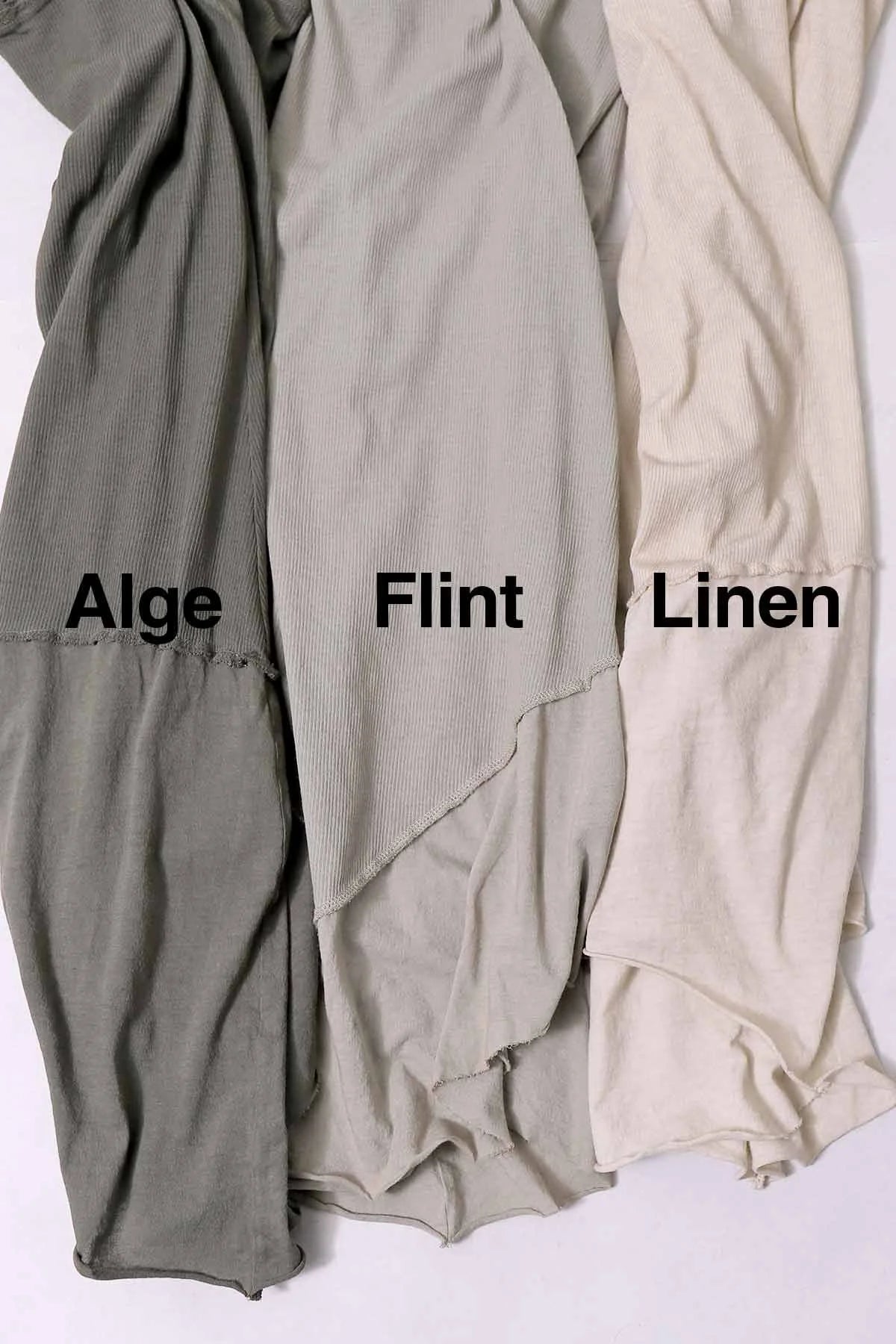 【RUNDHOLZ】 UNISEX COTTON RIB TANK 114 0801_FLINT