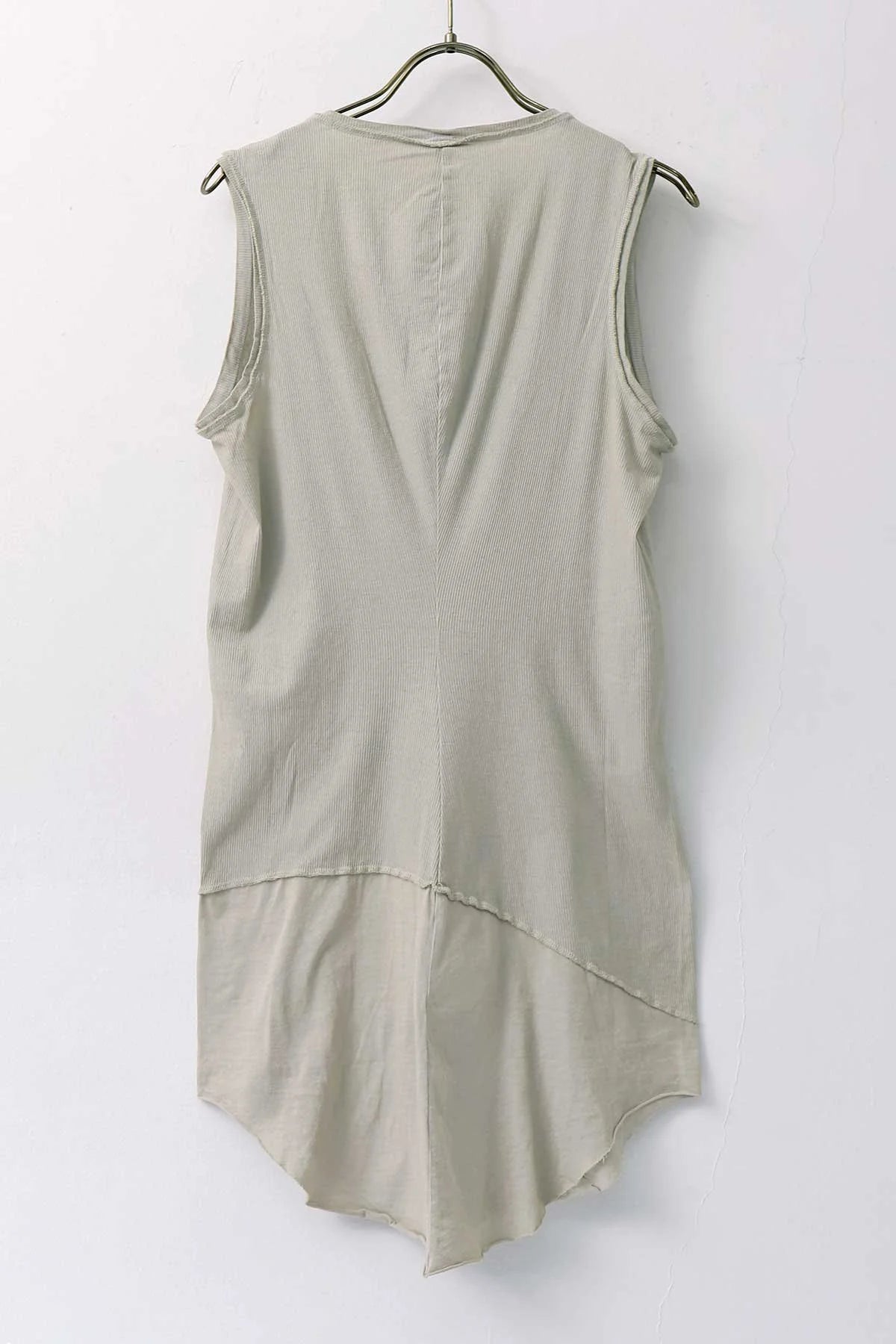 【RUNDHOLZ】 UNISEX COTTON RIB TANK 114 0801_FLINT