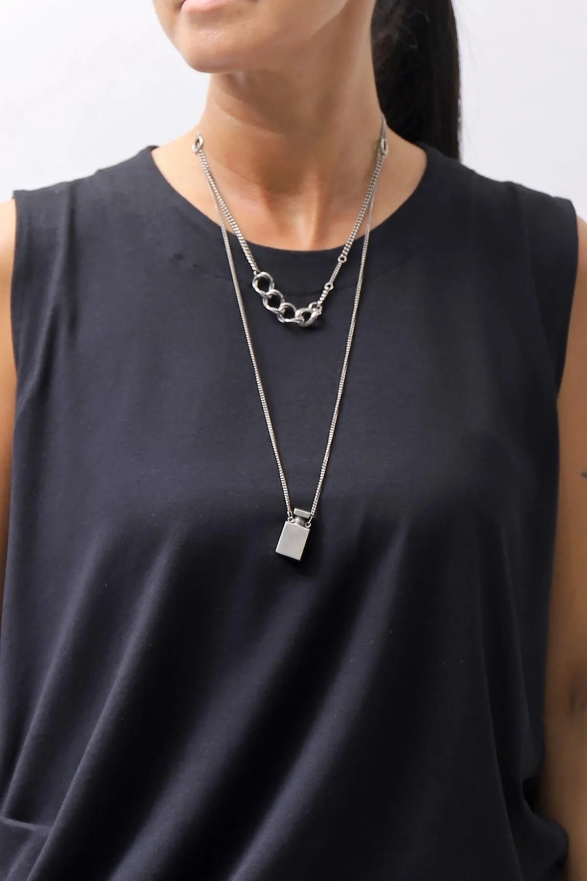 【GOTI】 BOTTLE PENDANT TOP NECKLACE_CN2323