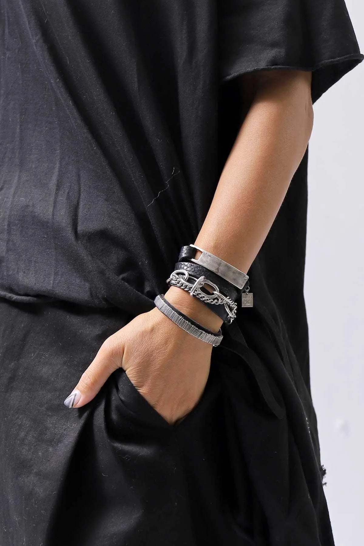 【GOTI】 SQUARE FLAT BRACELET_BR177