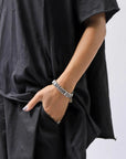 【GOTI】 TRIPLE STRIPES SILVER BRACELET_BR2345