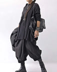 【PLÜ】 COTTON STRETCH TOP PL17T_BLACK