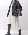 【DANIELE BASTA】2WAY SQUARE SHOULDER BAG DBM012_BLACK