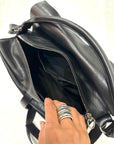 【DANIELE BASTA】2WAY SHOULDER FLAP ON BAG DBM004_BLACK