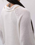 【RUNDHOLZ】 LINEN&COTTON KNIT TOPS _OFF WHITE