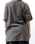 【Andrea Ya'aqov】 UNISEX COTTON TOPS MOPW33_SMOKE BROWN