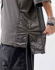 【Andrea Ya'aqov】 UNISEX COTTON TOPS MOPW33_SMOKE BROWN