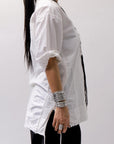 【Andrea Ya'aqov】 UNISEX COTTON TOPS MOPW33_WHITE
