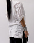 【Andrea Ya'aqov】 UNISEX COTTON TOPS MOPW33_WHITE