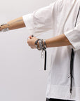 【Andrea Ya'aqov】 UNISEX COTTON TOPS MOPW33_WHITE