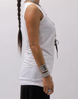 【bajra】 STRETCH INNER LONG TANK TOP BLACK&WHITE SET 160QK02