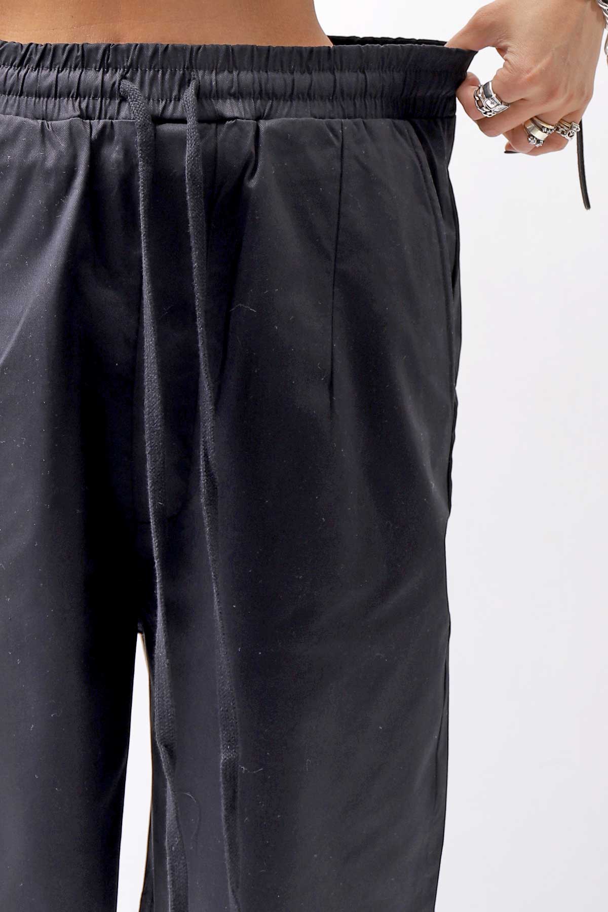 【thom/krom】 UNISEX COTTON HALF PANTS MST471_BLACK