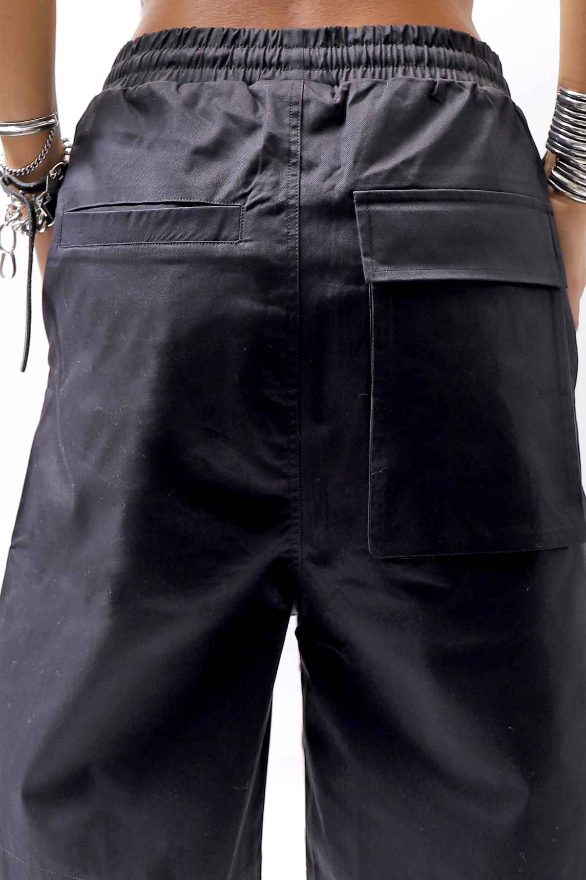 【thom/krom】 UNISEX COTTON HALF PANTS MST471_BLACK