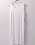 【bajra】 STRETCH INNER LONG TANK TOP BLACK&WHITE SET 160QK02