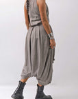 【studio b3】 MULTI-WAY PANTS&SKIRT DRESS NB2088_SAND OLD DYE