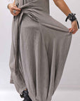 【studio b3】 MULTI-WAY PANTS&SKIRT DRESS NB2088_SAND OLD DYE