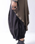 【RUNDHOLZ】 RIB COTTON PENGUIN BUTTON LONG TOP 234 0904_DUNE