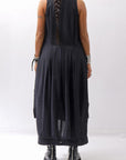 【studio b3】 MULTI-WAY PANTS&SKIRT DRESS NB2088_BLACK