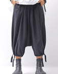 【studio b3】 UNISEX LIGHT COTTON PANTS NB2090_BLACK