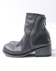 【Portaille】 HORSE LEATHER ANKLE BOOTS PQ05_BLACK
