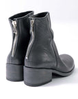 【Portaille】 HORSE LEATHER ANKLE BOOTS PQ05_BLACK