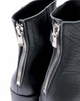 【Portaille】 HORSE LEATHER ANKLE BOOTS PQ05_BLACK