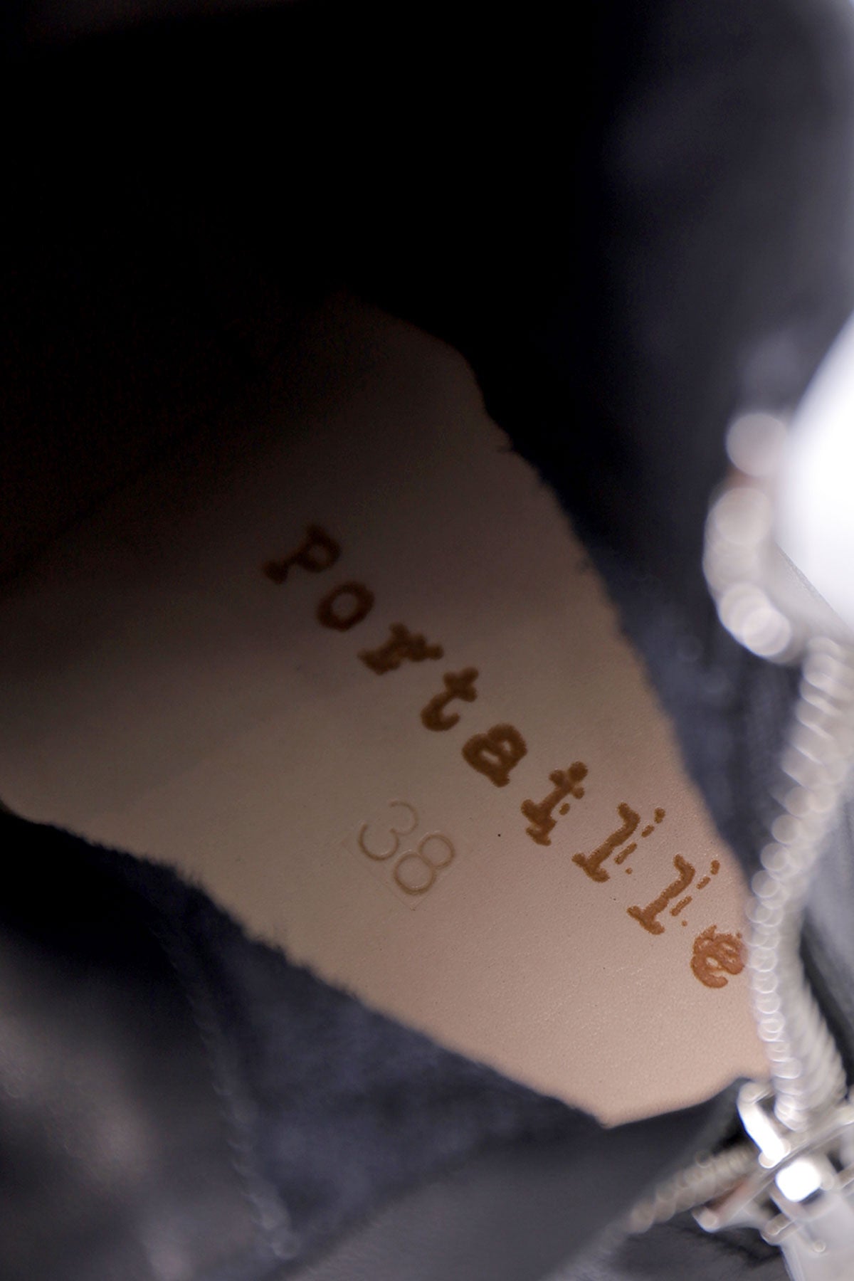 【Portaille】 HORSE LEATHER ANKLE BOOTS PQ05_BLACK