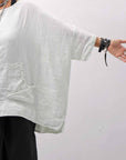 【RUNDHOLZ】 COTTON MESH KNIT TOPS _BLACK