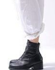 【Portaille】 HORSE LEATHER ANKLE BOOTS PQ05_BLACK