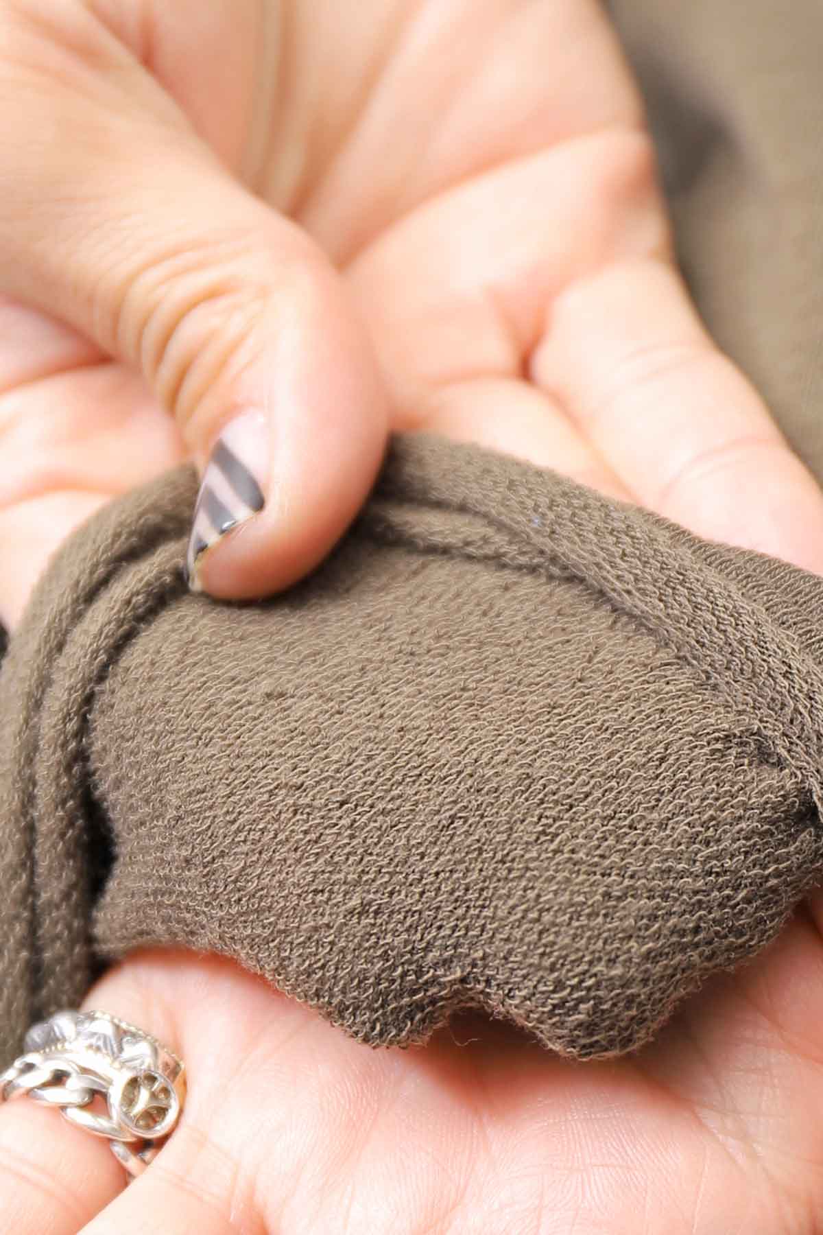 【bajra】 UNISEX BACK DRAPE TOP 154QK02_KHAKI BROWN