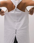 【Primordial is Primitive】 BACK CROSSED TANK TOP 413AL_WHITE