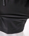 【NOSTRASANTISSIMA】 STRETCH COTTON BACK OPEN TANK TOP C150_BLACK