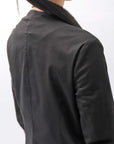 【Primordial is Primitive】 UNISEX STRETCHED CARDIGAN JACKET 398CC_BLACK