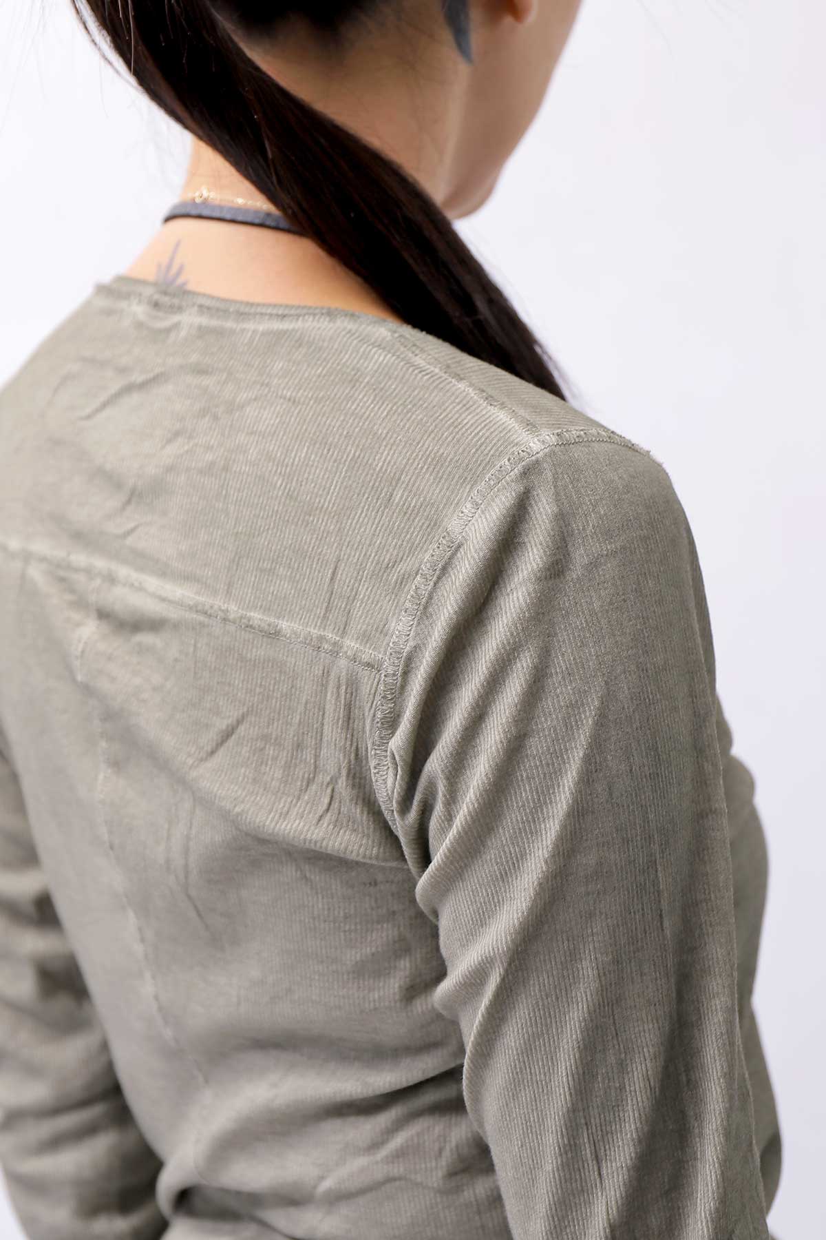 【RUNDHOLZ】 COTTON RIB TOP 234 0503_SCHLIF CLOUD