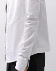 【Primordial is Primitive】 UNISEX STRETCHED CARDIGAN JACKET 398CC_WHITE