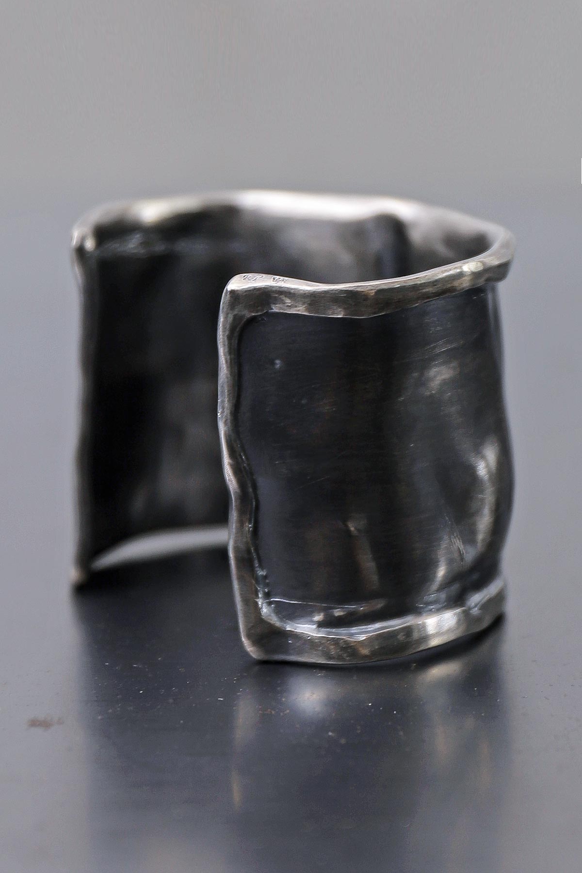 【Rusty Thought】 FOLDS BANGLE_LARGE