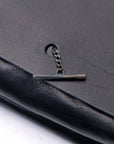 【DANIELE BASTA】 FLAP WALLET POUCH DBM008_BLACK
