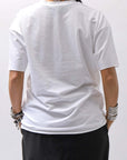 【bajra】 UNISEX PRINTED TEE BLACK&WHITE SET 156QK02