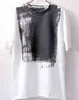 【bajra】 UNISEX PRINTED TEE BLACK&WHITE SET 156QK02