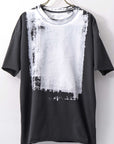 【bajra】 UNISEX PRINTED TEE BLACK&WHITE SET 156QK02