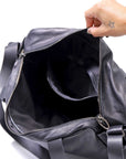 【DANIELE BASTA】2WAY SQUARE LARGE CAPACITY SHOULDER BAG DBM002_BLACK