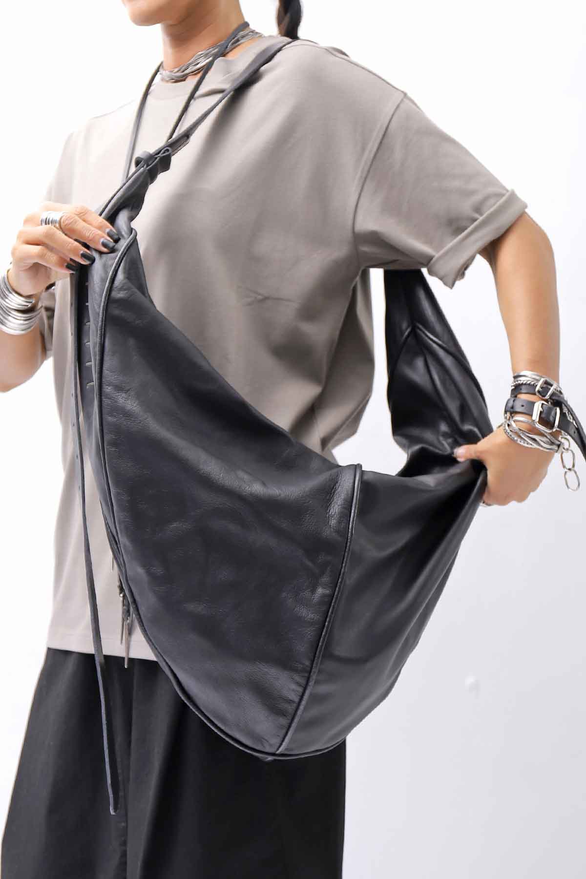 【DANIELE BASTA】2WAY SHOULDER GOCCIA DBM001_BLACK