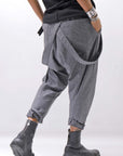 【bajra】 UNISEX FRONT FLAP STRETCH PANTS 161QP01_GREY