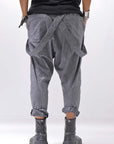 【bajra】 UNISEX FRONT FLAP STRETCH PANTS 161QP01_GREY