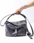 【DANIELE BASTA】2WAY SHOULDER FLAP ON BAG DBM004_BLACK