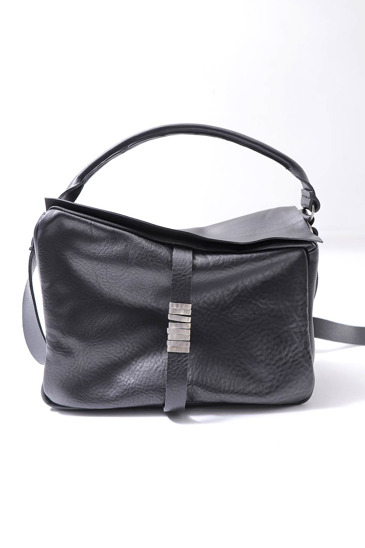 【DANIELE BASTA】2WAY SHOULDER FLAP ON BAG DBM004_BLACK