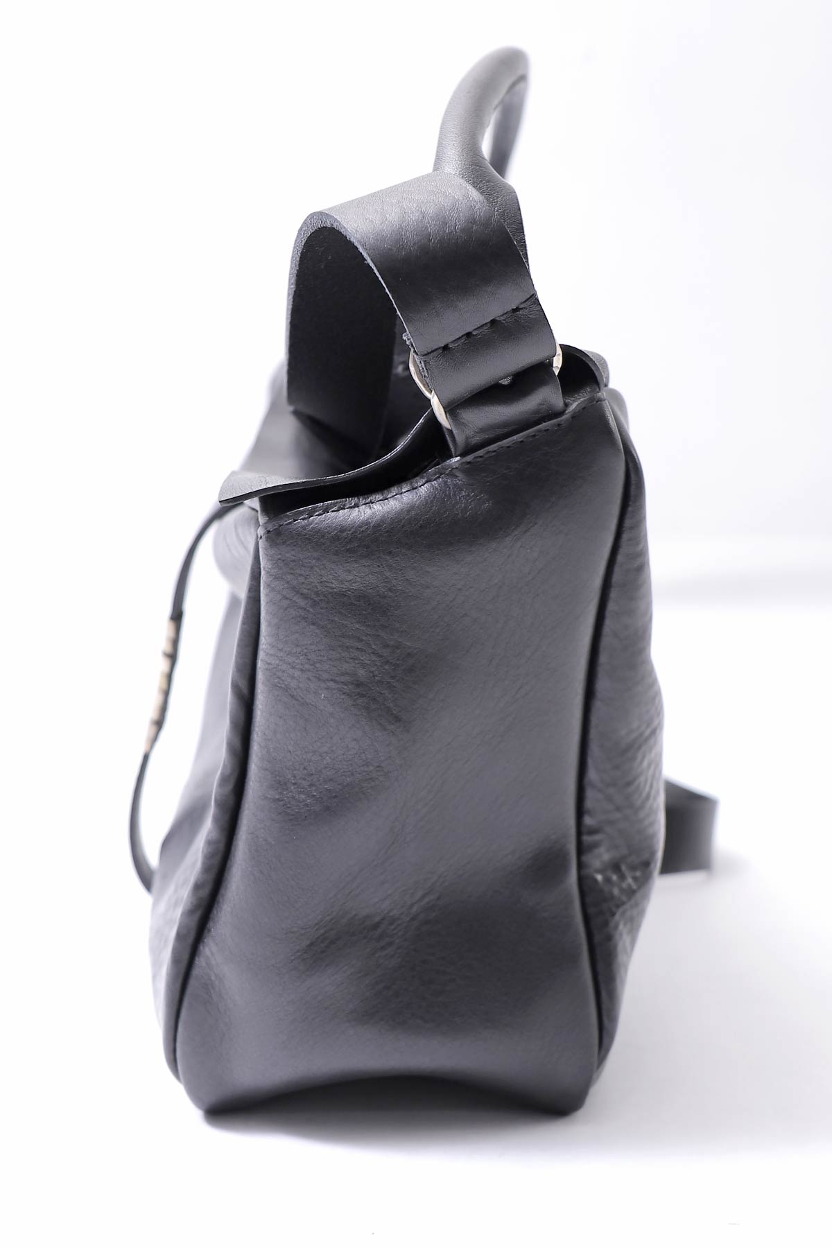 【DANIELE BASTA】2WAY SHOULDER FLAP ON BAG DBM004_BLACK