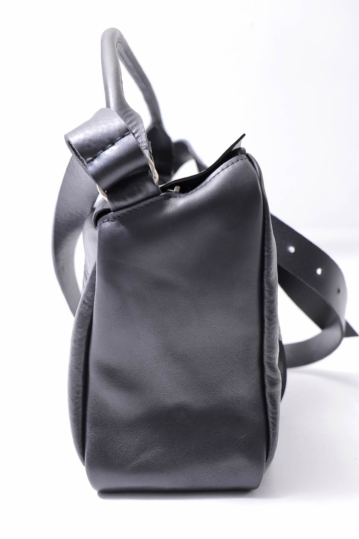 【DANIELE BASTA】2WAY SHOULDER FLAP ON BAG DBM004_BLACK