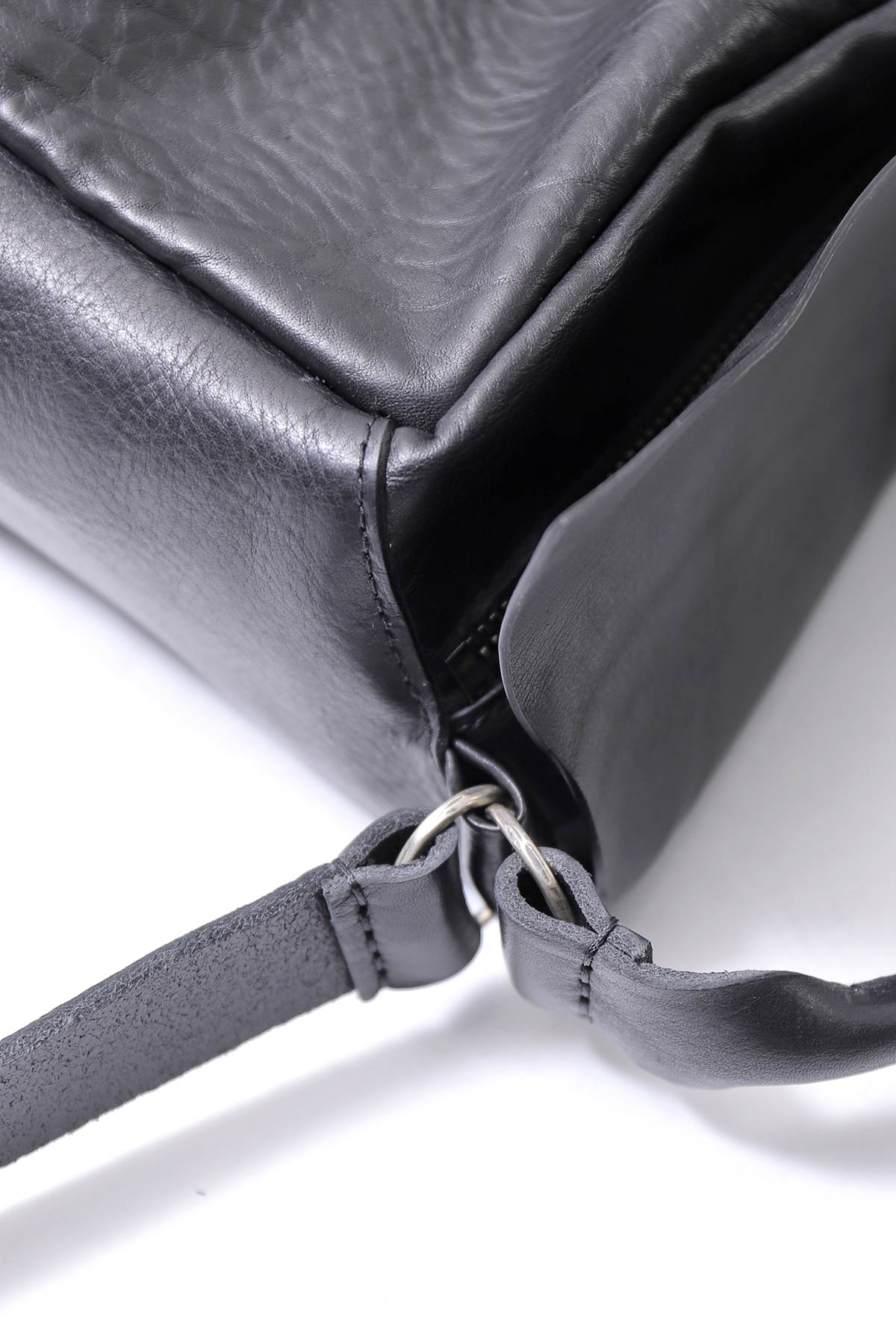 【DANIELE BASTA】2WAY SHOULDER FLAP ON BAG DBM004_BLACK